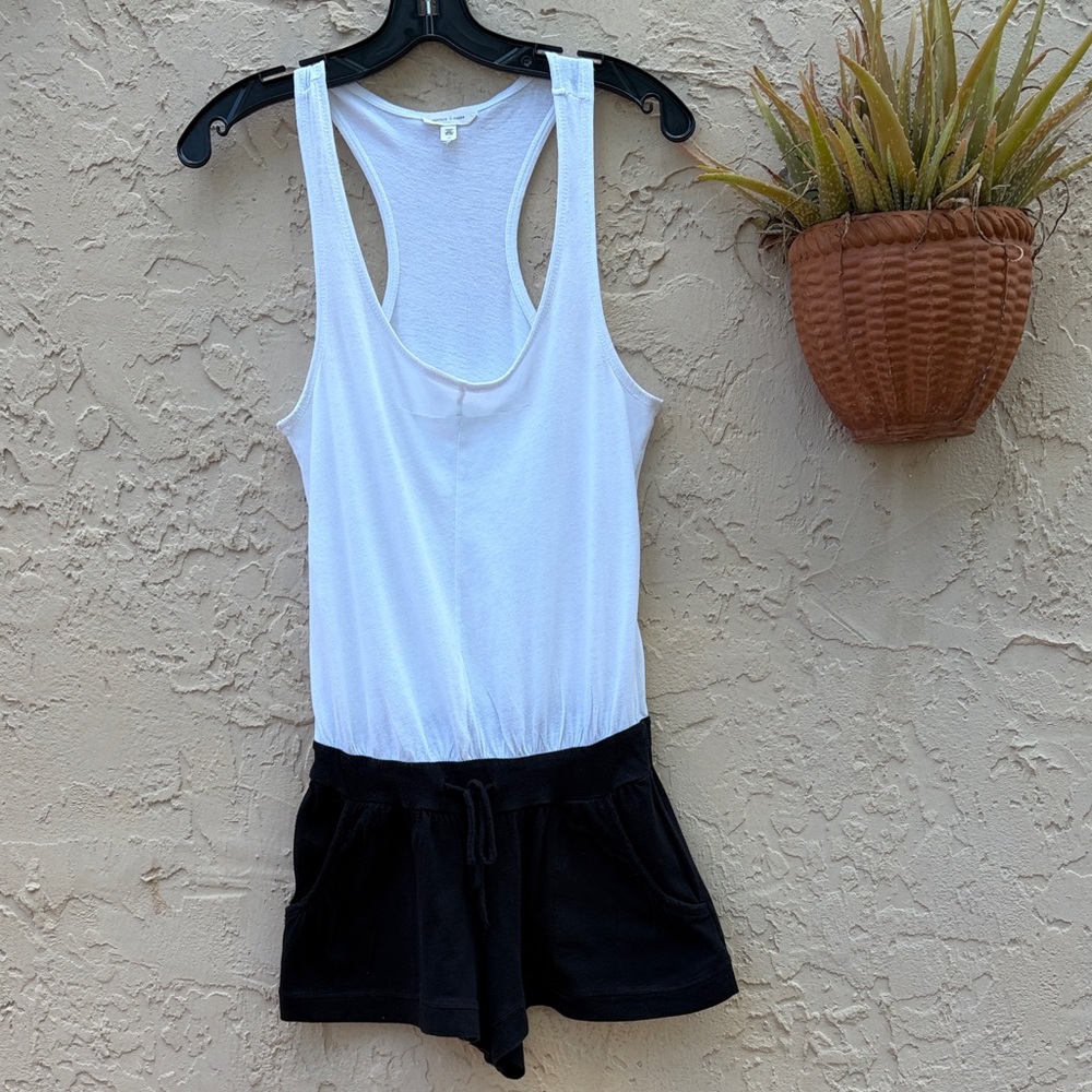 silence + noise Cute Black & White Romper